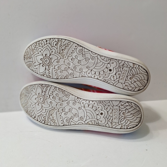 Sketchers Bob's Poppy Tie Dyed Bohemian Hippie Boho Hype Slip On Sneakers Size 6 - Picture 13 of 13